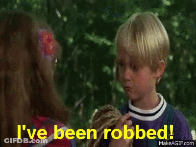 Boy And Girl Girl Saying I've Been Robbed GIF