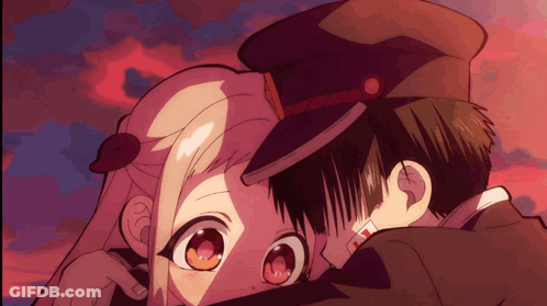 Boy And Girl Hugging GIF