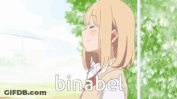 Boy And Girl Next To Binabel GIF