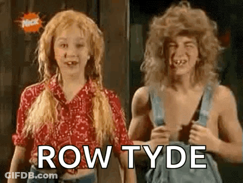 Boy And Girl Row Tyde GIF