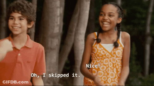 Boy And Girl Standing Next To Each Other GIF