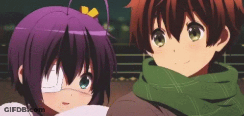 Boy And Girl Standing Together GIF
