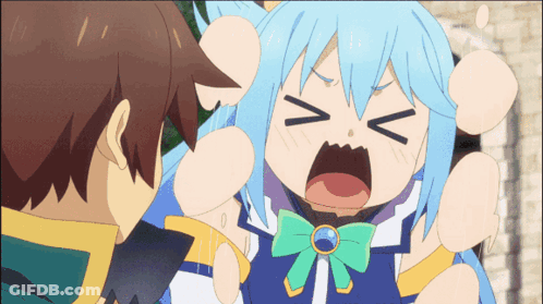 Boy And Girl Standing Together Girl Making Face GIF
