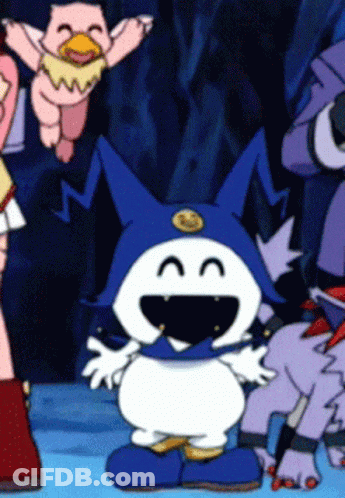 Boy And Girl Standing With Ghost Behind Them GIF