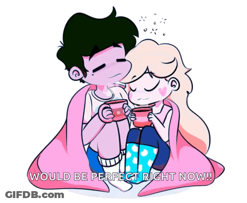Boy And Girl Under Blanket Would Be Perfect Right Now GIF