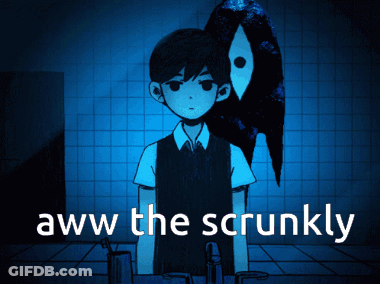 Boy And Monster Saying Aww The Scrunkly GIF
