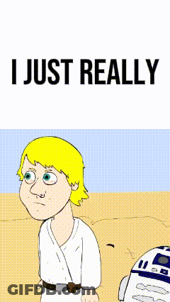 Boy And Robot Saying I Just Really GIF