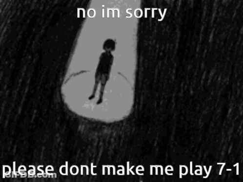 Boy Begging Please Don't Make Me Play 7-1 GIF