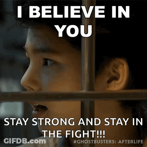 Boy Behind Bars I Believe In You Stay Strong And Stay In The Fight GIF