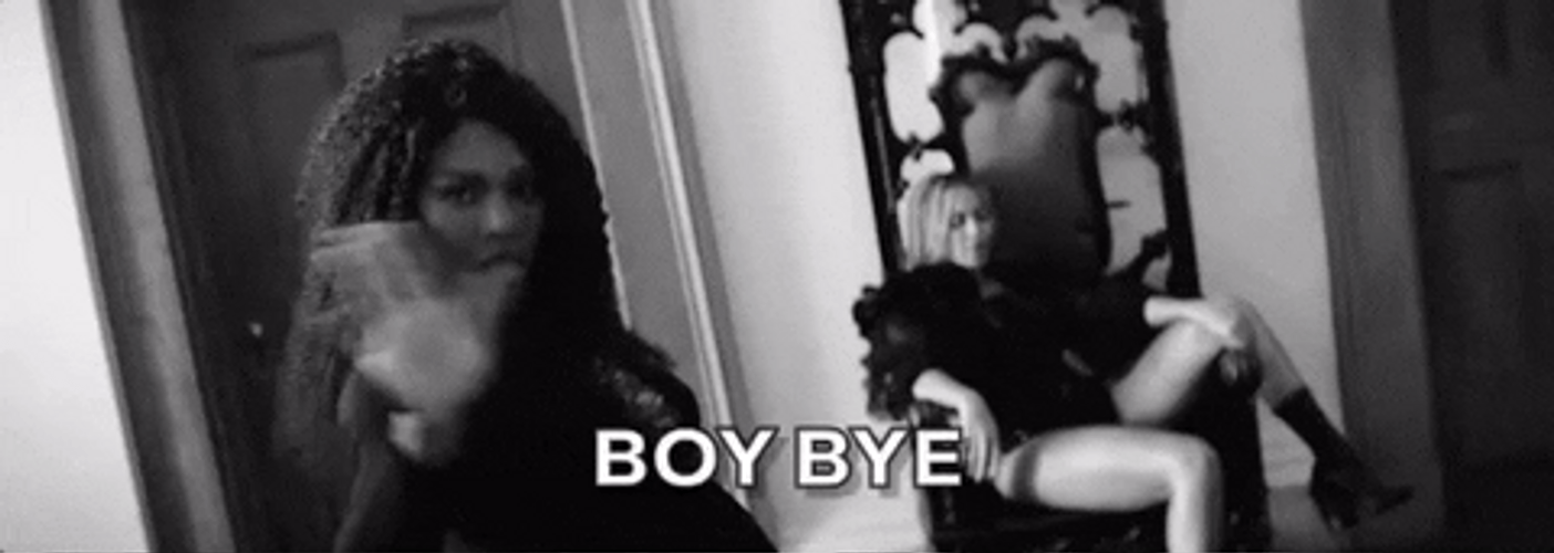 Boy Bye Beyonce Hair Flip GIF