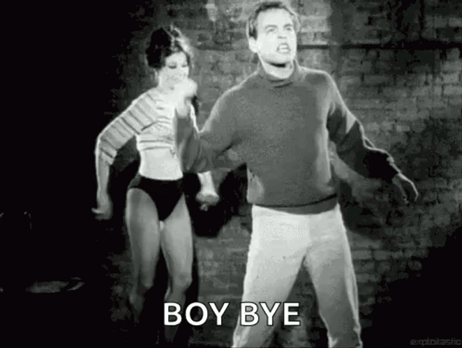 Boy Bye Kicking Out GIF