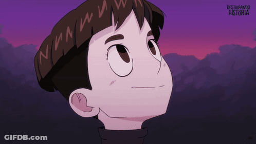 Boy Cartoon Destruyendo Historia GIF