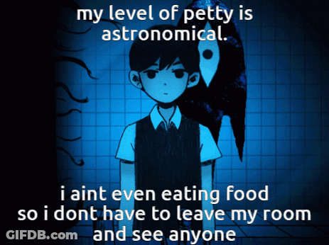 Boy Cartoon Saying My Level Of Petty Is Astronomical GIF