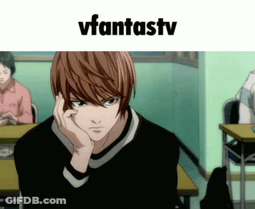 Boy Covering Face With Vfantastv Above GIF