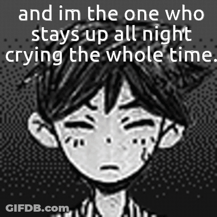 Boy Crying All Night GIF