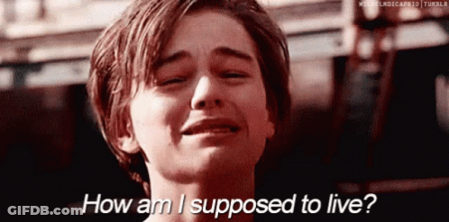 Boy Crying How Am I Supposed To Live GIF