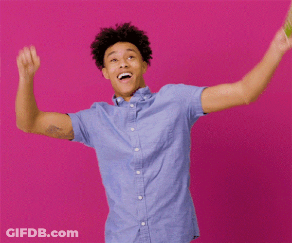 Boy Dancing Money Flying GIF