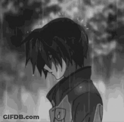 Boy Depressed Anime GIF