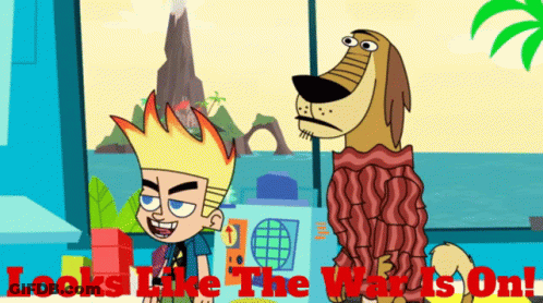 Boy Dog Looks Like The World Is On GIF