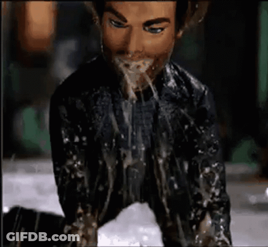 Boy Doll Throwing Up GIF