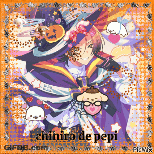 Boy Dressed As Witch Crihiro De Pepi GIF