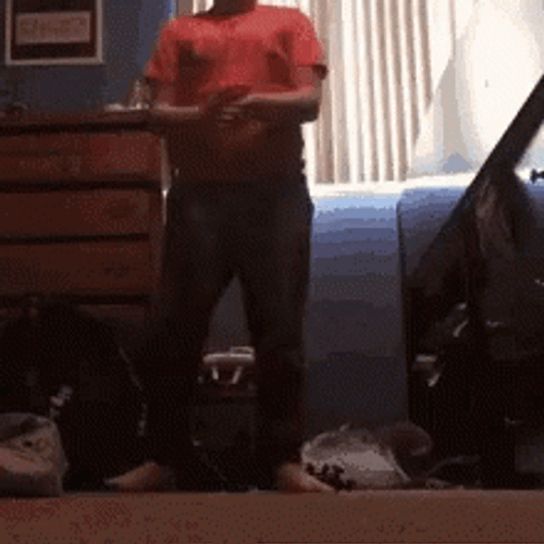 Boy Funny Orange Justice Fortnite Dance GIF