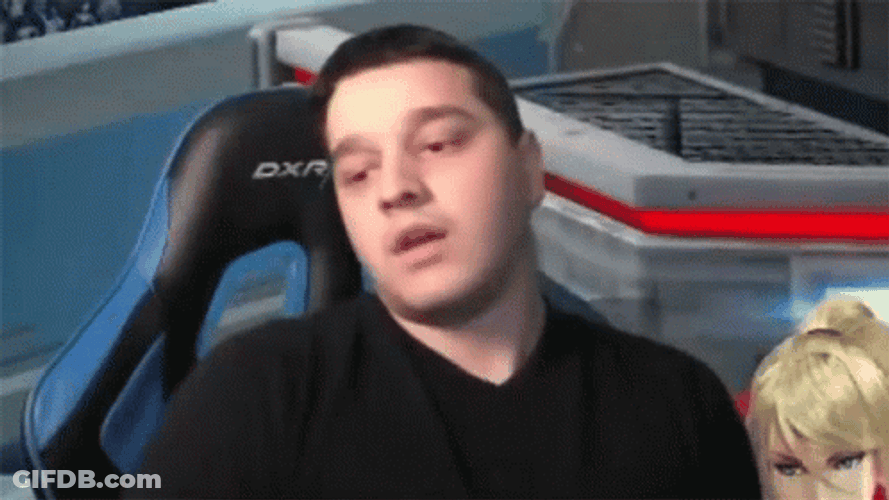Boy Gamer Big Sigh GIF