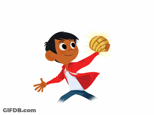 Boy Holding Ball With Hungry GIF