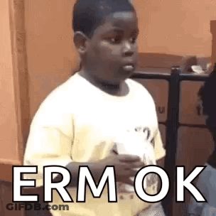 Boy Holding Paper Making Funny Face Ermok GIF