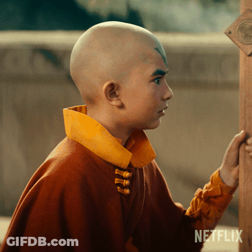 Boy Holding Wood With Netflix GIF