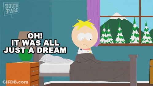 Boy In Bed Dreaming GIF