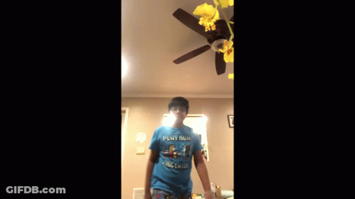 Boy In Blue Play Now Shirt GIF