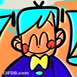Boy In Blue Shirt And Yellow Bow Tie GIF