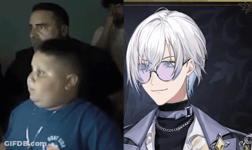 Boy In Blue Shirt Saying Goat Sea GIF