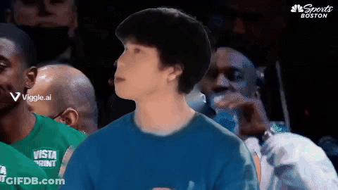 Boy In Blue Shirt Saying Vista GIF