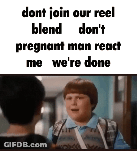 Boy In Blue Shirt Talking To Friend GIF