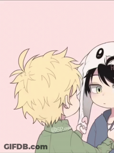 Boy In Bunny Hat With SP GIF