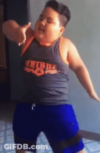 Boy In Extreme Tank Top Dancing GIF