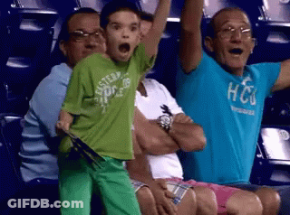 Boy In Green Amsterdam Shirt GIF