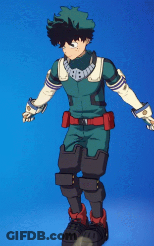 Boy In Green Outfit With Red Belt GIF