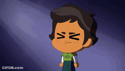 Boy In Green Shirt With Letter O GIF