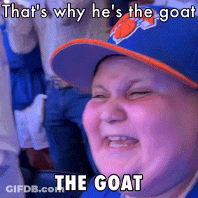 Boy In Hat That's Why He's The Goat GIF