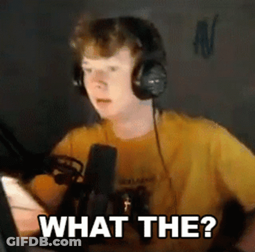 Boy In Headphones What The GIF