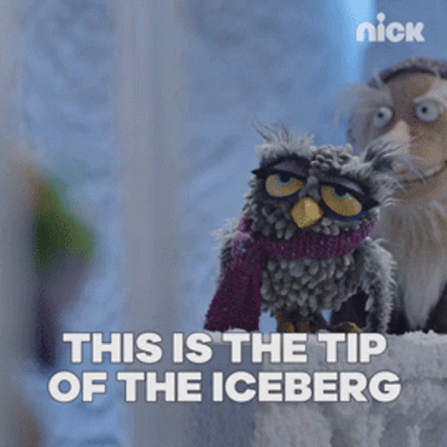 Boy In Iceberg Just The Tip GIF