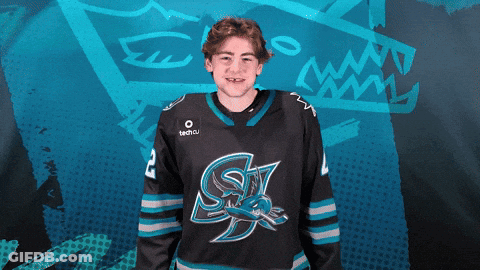 Boy In Jersey With Letter S GIF