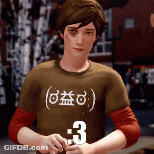 Boy In Number 3 T-Shirt GIF