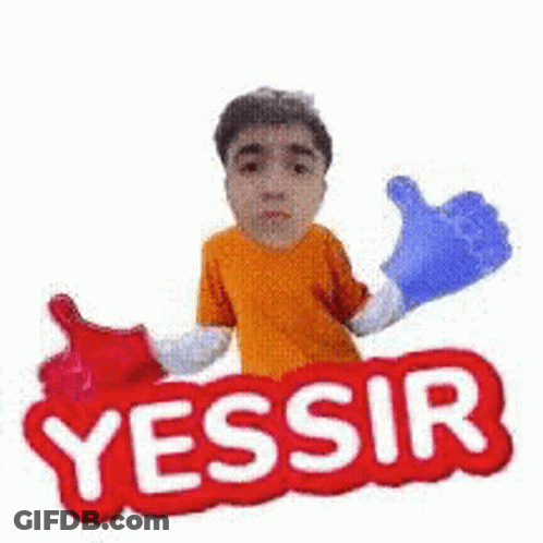 Boy In Orange Shirt Giving Thumbs Up GIF