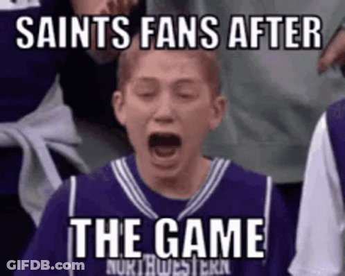 Boy In Purple Basketball Jersey Screaming In Crowd GIF
