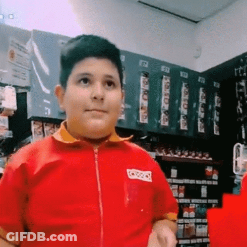 Boy In Respect Hat In Crowd GIF