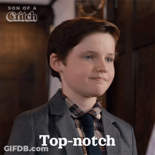 Boy In Suit And Tie Top-Notch GIF